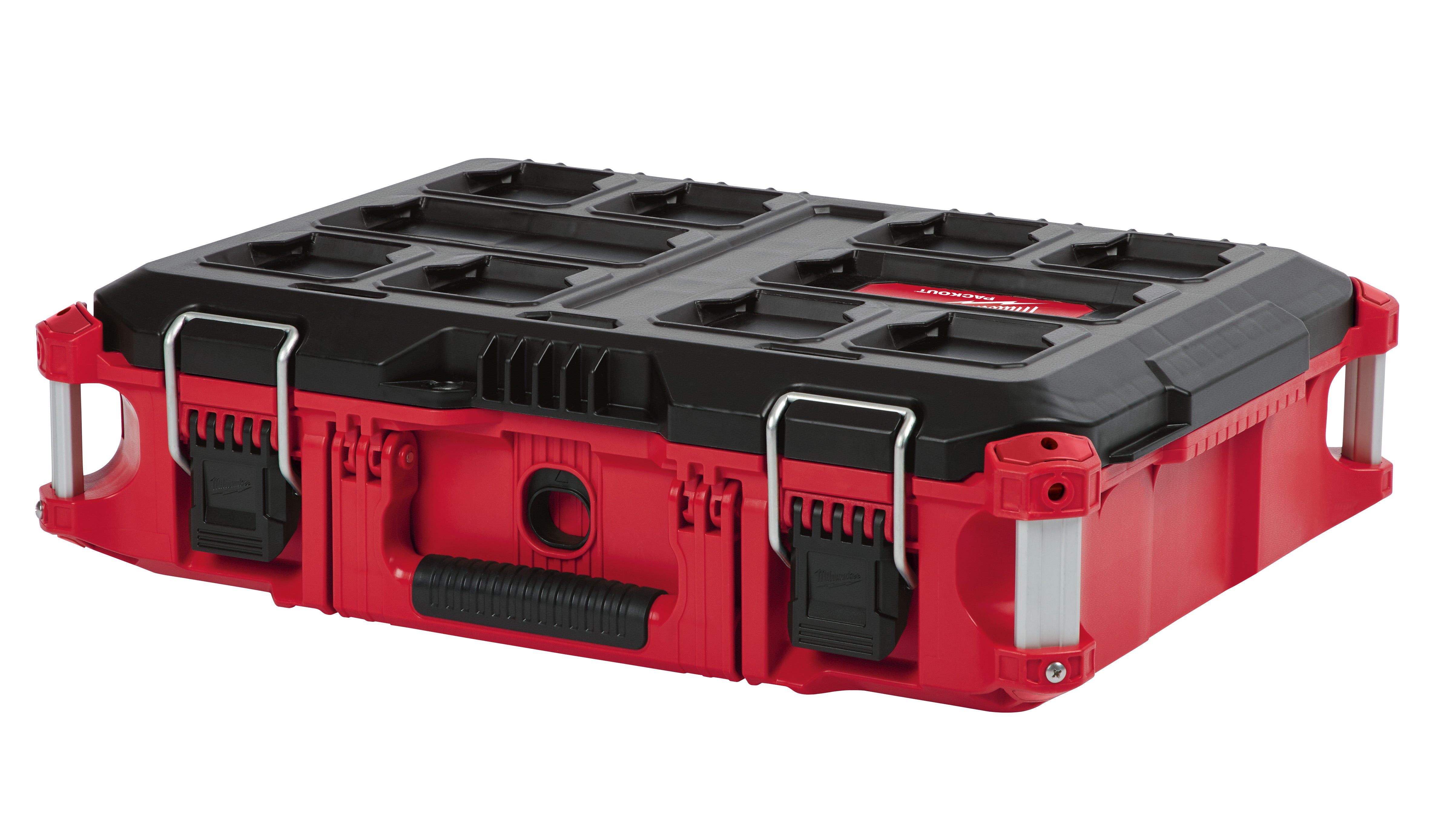 Milwaukee PACKOUT 22 in. Modular 2-Drawer Tool Box Black/Red - Ace Hardware