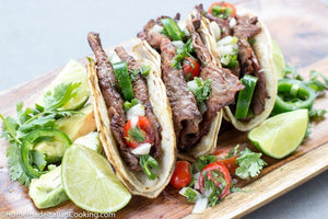 Tray of 12 Grilled Meat Tacos