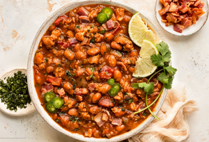 Half Tray of Rice or Beans - 15 people