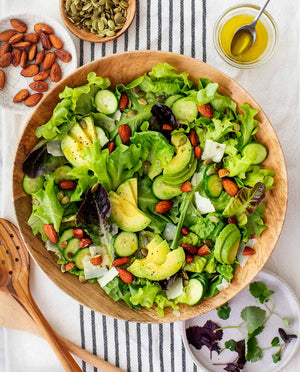 Half Tray of Fresh Green Salad - 15 People