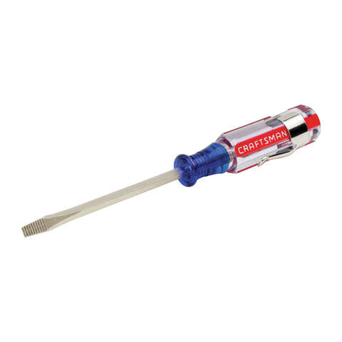 Craftsman 1/8 in. X 2-1/2 in. L Slotted Screwdriver 1 pc