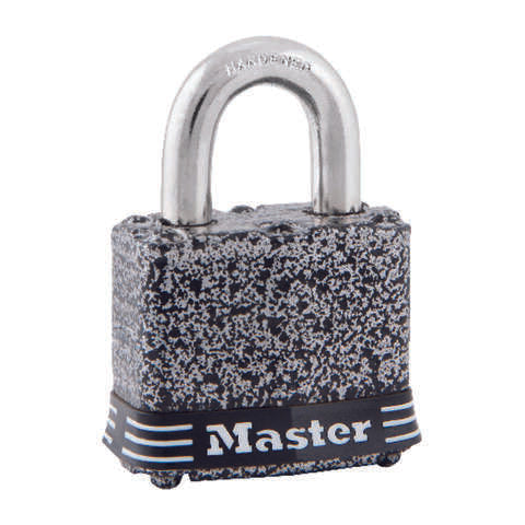 Master Lock 1-5/16 in. H X 1 in. W X 1-9/16 in. L Steel Double Locking Padlock