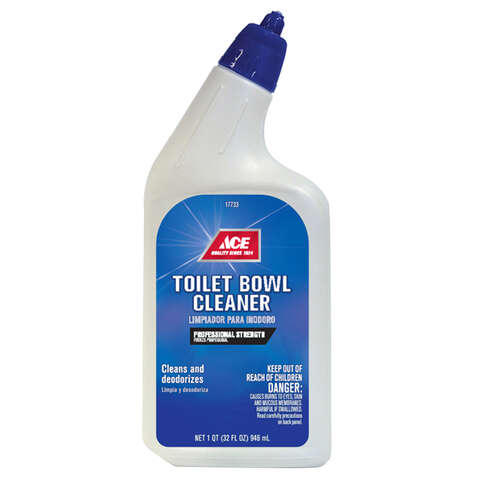 Ace No Scent Toilet Bowl Cleaner 32 oz Liquid