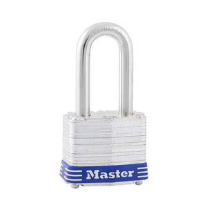 Master Lock 3-3/16 in. H X 1-9/16 in. W Laminated Steel Double Locking Padlock