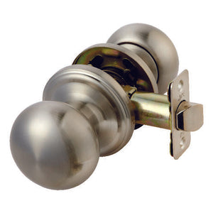 Ace Colonial Satin Nickel Passage Lockset 1-3/4 in.