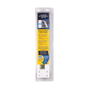 AC-Safe White Steel Universal Air Conditioner Support 160 lb