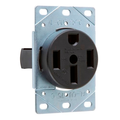 Pass & Seymour 3894 Straight Blade Receptacle 50Amp 125/250Volt 3Pole 4Wire