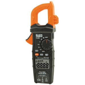 Klein CL600 Digital Clamp Meter, True RMS, AC Auto-Ranging, 600 Amps