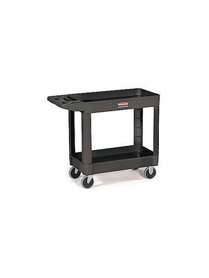 RUB FG450089BLA HD UTILITY CART 16W X 30L FLAT HAND SMALL CART W/FLAT HANDLE