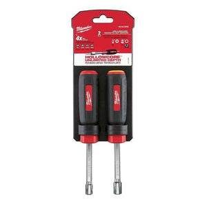 Milwaukee HollowCore SAE Magnetic Nut Driver Set 2 pc