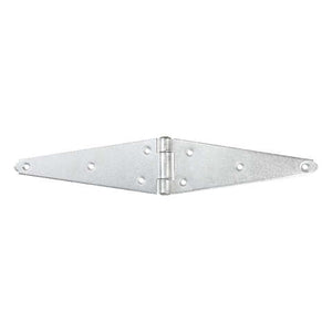 Ace 8 in. L Zinc-Plated Heavy Duty Strap Hinge 1 pk