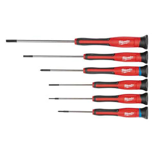 Milwaukee Assorted Screwdriver Set 6.0 in. 6 pc