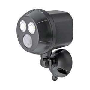 Mr. Beams Motion-Sensing Battery Powered LED Dark Brown Spotlight