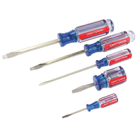 Craftsman Slotted Screwdriver Set 5 pc