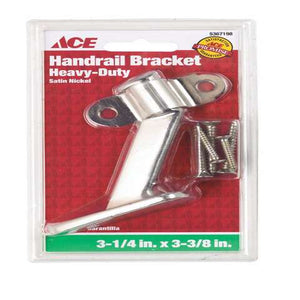 Ace Silver Steel Heavy Duty Hand Rail Bracket