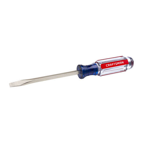 Craftsman 3/16 in. X 4 in. L Slotted Screwdriver 1 pc