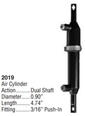 A/C & Heater Air Control Cylinders - H/D Truck TWD MEI2019