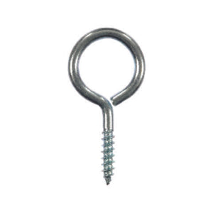 Ace 3/32 in. D X 1-1/16 in. L Zinc-Plated Steel Screw Eye 8 lb. cap. 12 pk