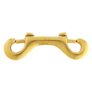 Campbell 5/16 in. D X 3-13/32 in. L Polished Bronze Double Ended Bolt Snap 60 lb
