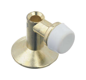 Ace 1-1/4 in. W Metal Bright Gold Door Stop Mounts to floor