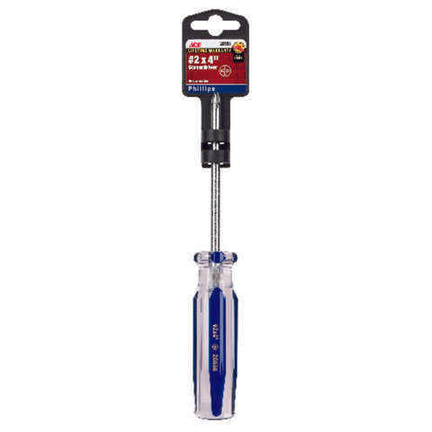 Ace No. 2 X 4 in. L Phillips Screwdriver 1 pc