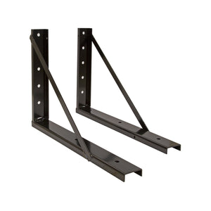 Buyers Welded Black 18 in. X 24 in. Formed Steel Mounting Bracket