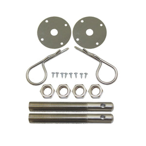 Built Tough Performance Hood Pin Kit with Hair Pin Clips