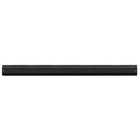 Crawford Duramount 3.75 in. H X 48 in. W X 8.75 in. D Black Steel Rail