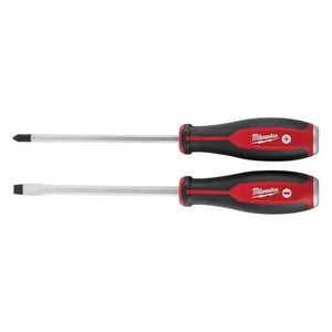 Milwaukee Phillips/Slotted Demolition Screwdriver Set 2 pc