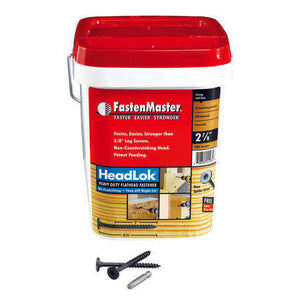 FastenMaster HeadLok No. 10 X 2-7/8 in. L Spider Epoxy Wood Screws 500 pk