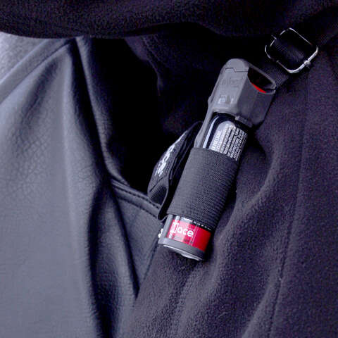 Mace Hardcase Black Aluminum/Plastic Pepper Spray