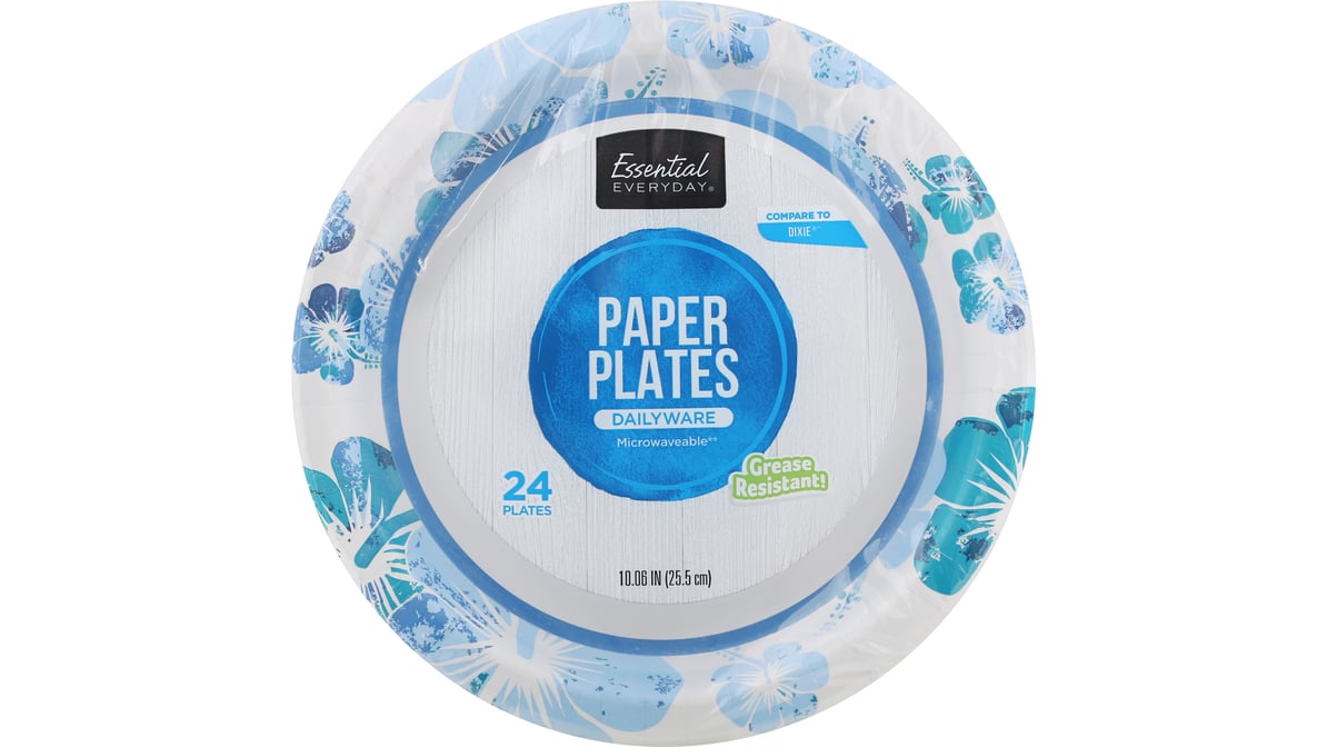 EED Designer Plates (10.25 Oz X 12 Ct)