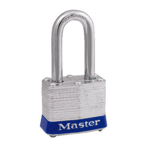 Master Lock 1-5/16 in. H X 1-1/2 in. W X 1-9/16 in. L Steel 4-Pin Cylinder Padlock Keyed Alike