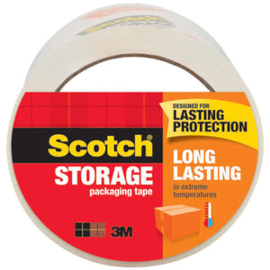 3M Scotch 1.88 in. W X 54.6 yd L Heavy Duty Packaging Tape Clear