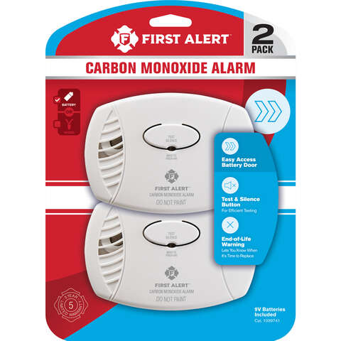 First Alert Battery-Powered Electrochemical Carbon Monoxide Detector