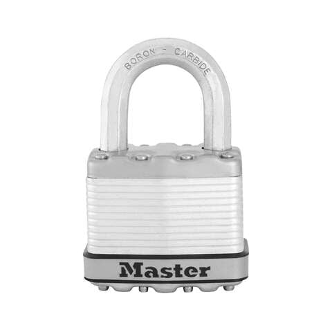 Master Lock 6.34 in. H X 1.34 in. W X 3.91 in. L Steel Ball Bearing Locking Padlock Keyed Alike