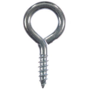 Ace 1/4 in. D X 17/8 in. L Zinc-Plated Steel Screw Eye 70 lb. cap. 4 pk