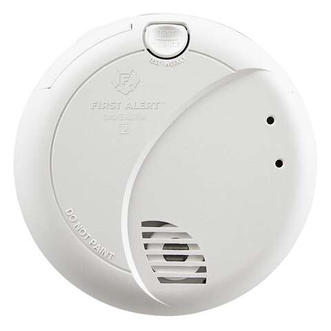 First Alert Hard-Wired w/Battery Back-up Photoelectric Smoke/Fire Detector