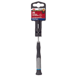 Ace No. 0 X 2-1/2 in. L Phillips Precision Screwdriver