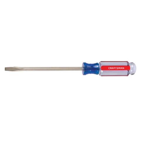 Craftsman 1/4 in. X 6 in. L Slotted Screwdriver 1 pc