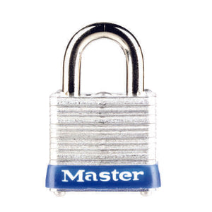 Master Lock 1 in. H X 11/16 in. W X 1-1/8 in. L Steel 4-Pin Cylinder Padlock Keyed Alike