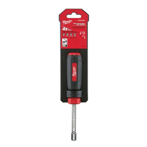 Milwaukee 1/4 in. SAE Hollow Shaft Nut Driver 7 in. L 1 pc