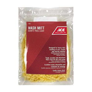 ACE 10 in. L X 7 in. W Acrylic Wash Mitt 1 ct