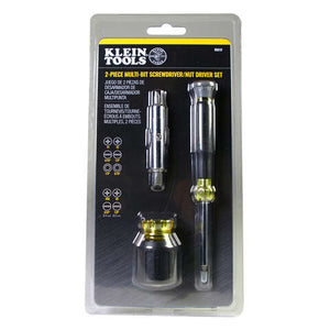 Klein Tools Multi-Bit Screwdriver/Nut Driver Set 2 pc