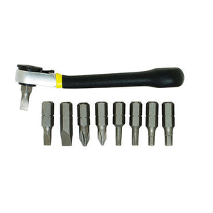 General Multi-Bit Screwdriver Set 9 pc