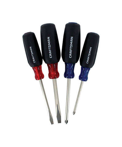 Craftsman Phillips/Slotted Screwdriver Set 4 pc