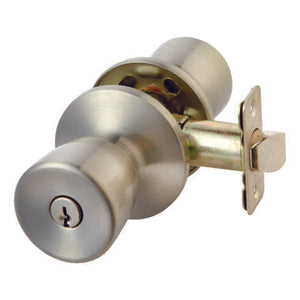 Ace Tulip Satin Stainless Steel Entry Lockset 1-3/4 in.