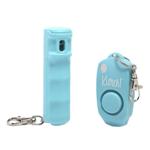 Mace Kuros Teal Aluminum/Plastic Pepper Spray & Personal Alarm