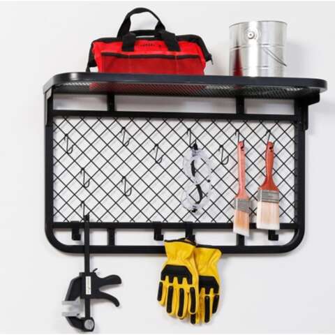 Honey-Can-Do Garage 20 in. H X 3 in. W X 30 in. D Steel Shelf Rack