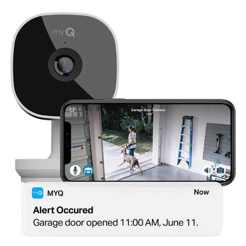 Chamberlain Plug-in Indoor Smart-Enabled Security Camera